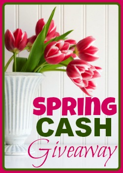 #springcash giveaway