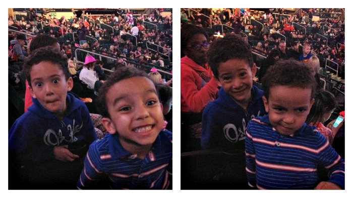 Kids at DisneyOnIce