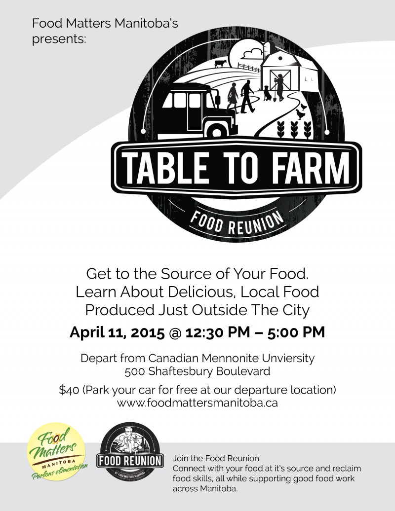 Table to Farm Food Matters Manitoba