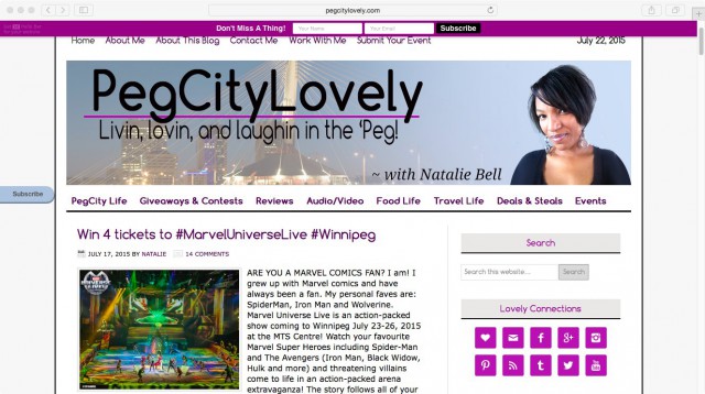 PegCityLovely July 2015 Screenshot