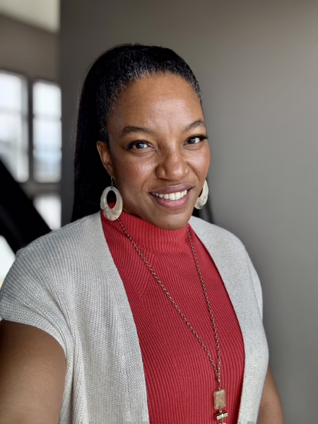 Black Canadian woman entrepreneur reflecting on her journey and looking ahead to the future.